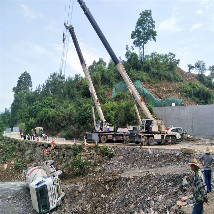 临沂临沂24小时应急道路救援吊装吊装现场实拍